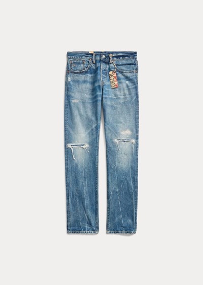 Men's Ralph Lauren Slim Fit Selvedge Jeans | 048739PKR